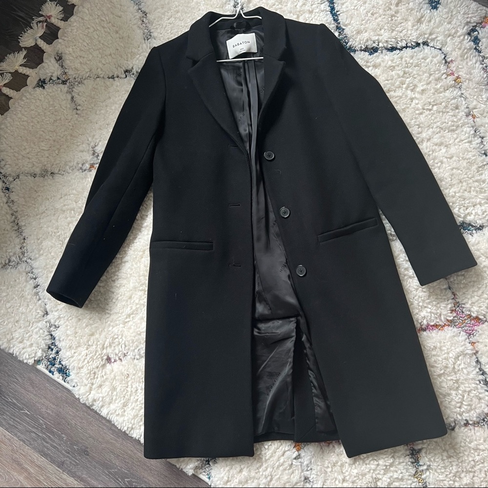 Aritzia Babaton Landmark Wool Coat